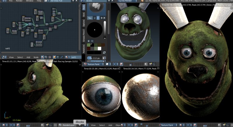 АНИМАТРОНИКИ Blender