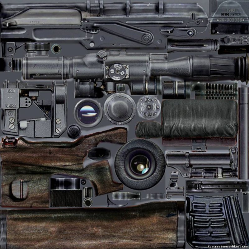 Сталкер тень Чернобыля WPN_ak74.DDS