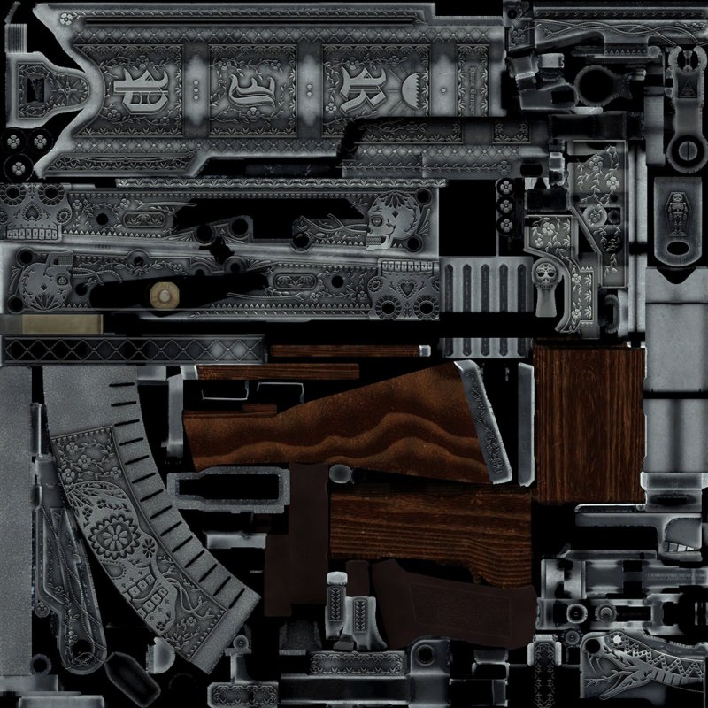 UV развертка ak47