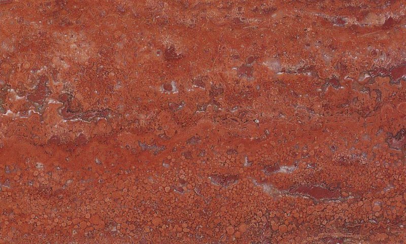 Красный травертин