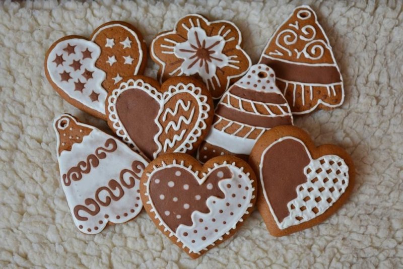 Пряники медовые глазированные