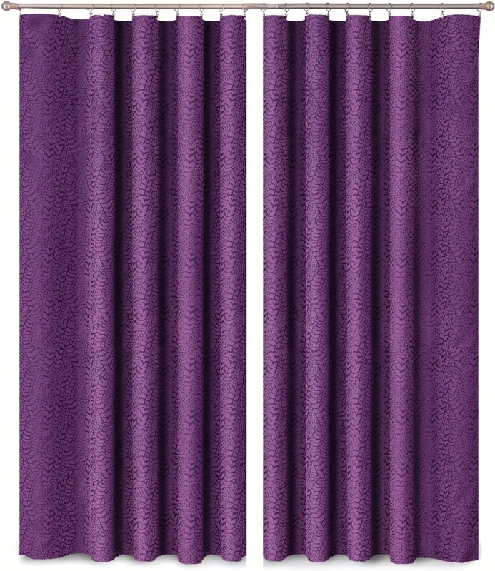 Шторы фиолетовый
