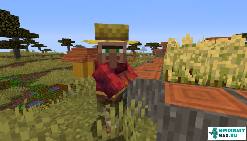 Житель фермер майнкрафт 1.14