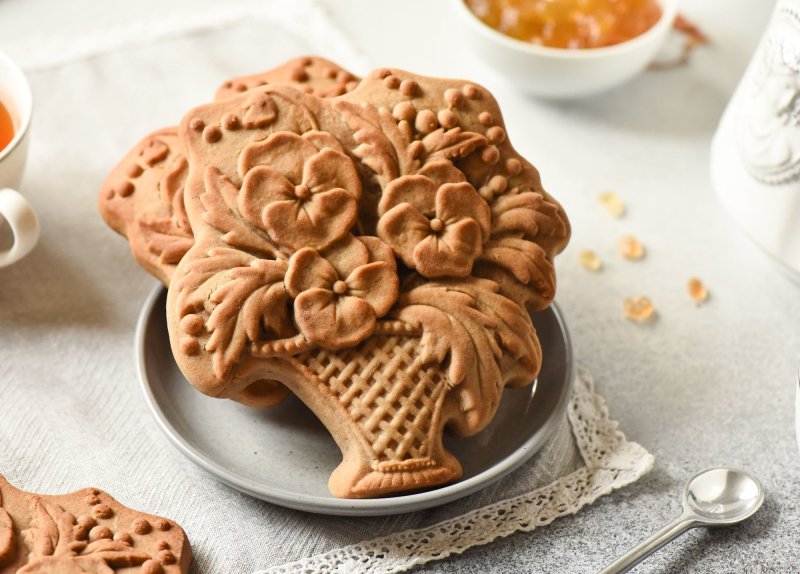 Заварной пряник печенье