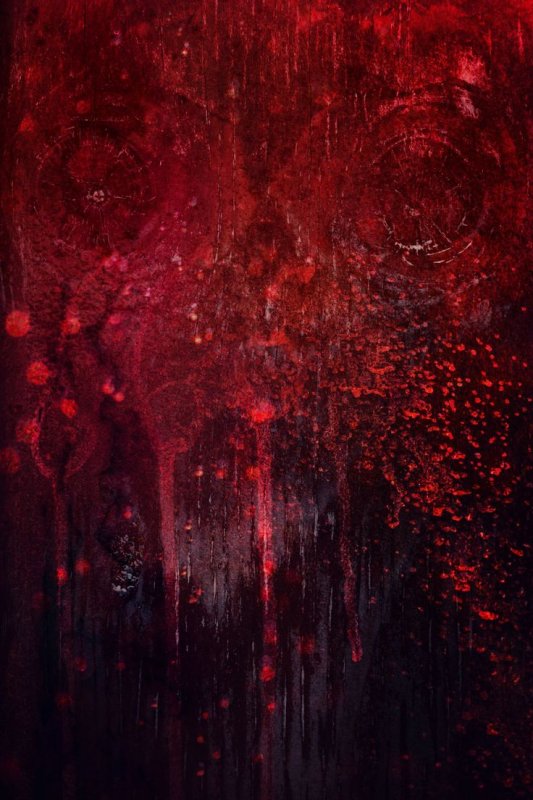 Кроваво красный