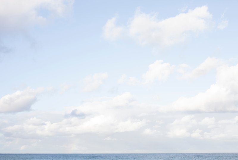 Светлое небо Горизонт