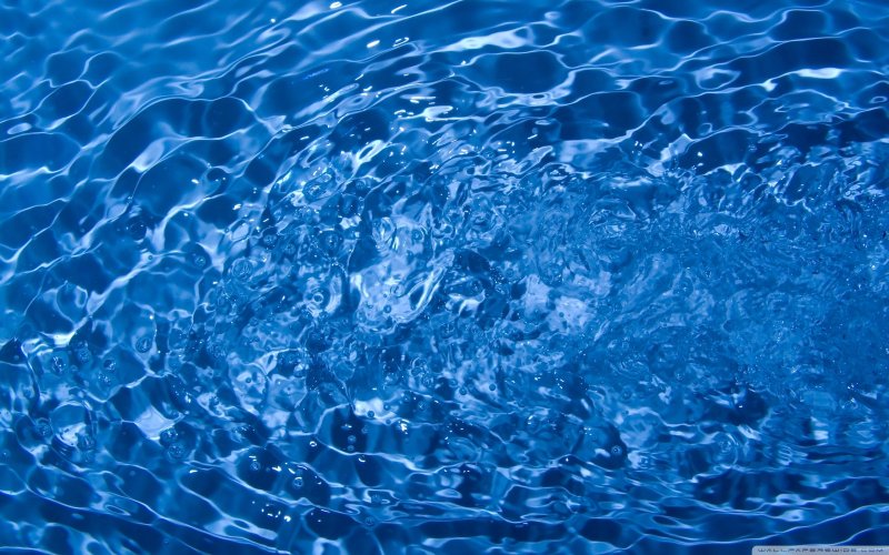 Голубая вода