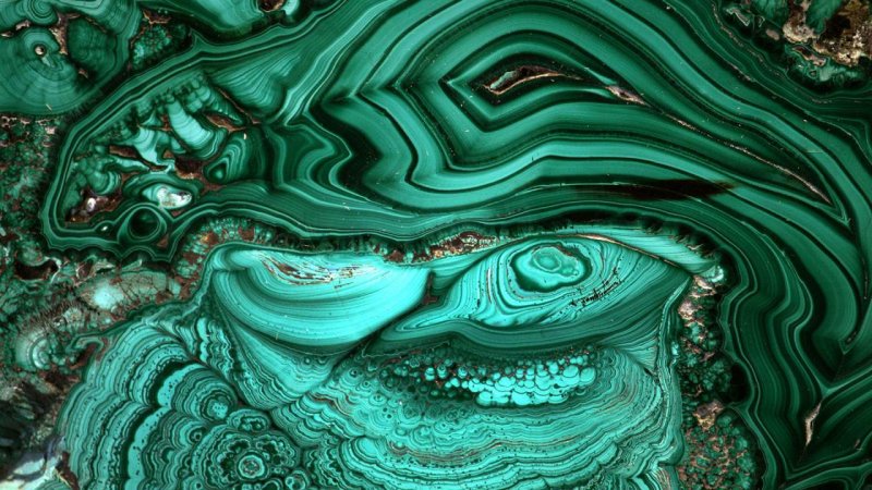 Мелкоузорчатый малахит