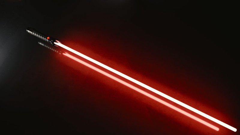 Красный световой меч ситхов