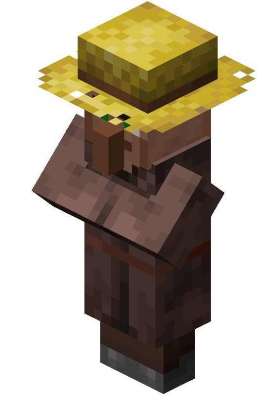 Майнкрафт житель фермер