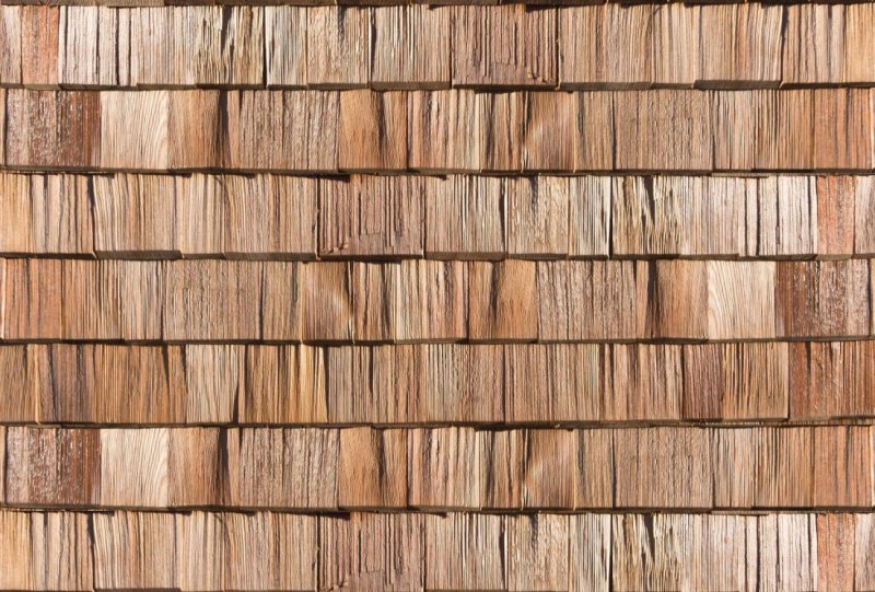 Фасад из Гонта шинделя