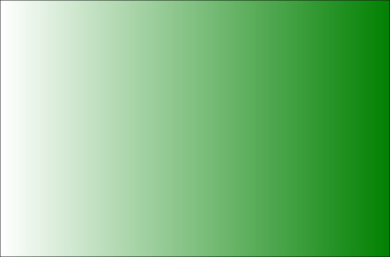 Фон от белого к зеленому