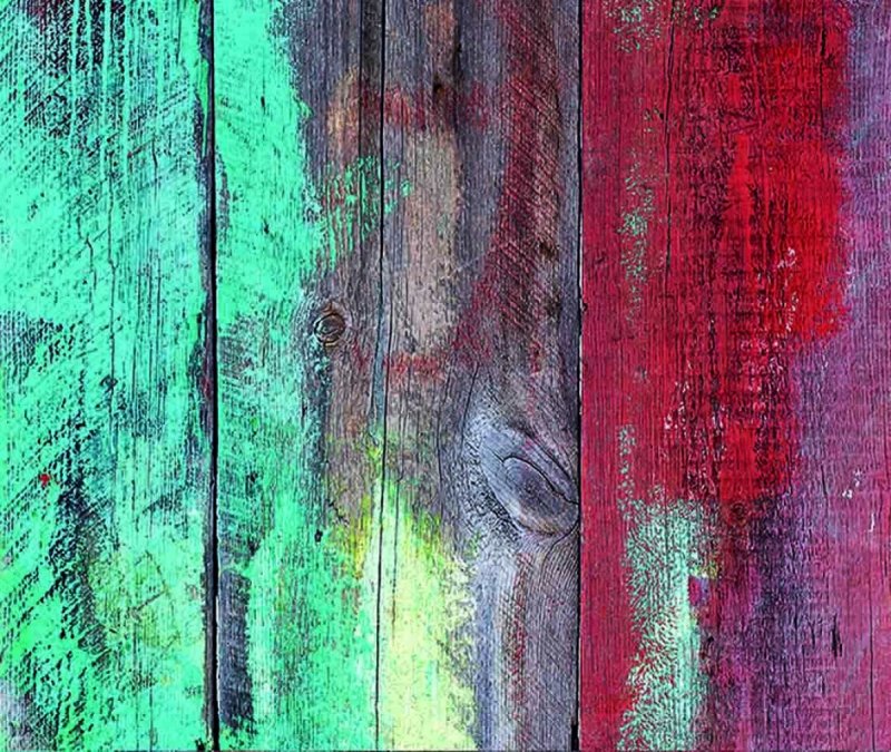 Крашеная доска