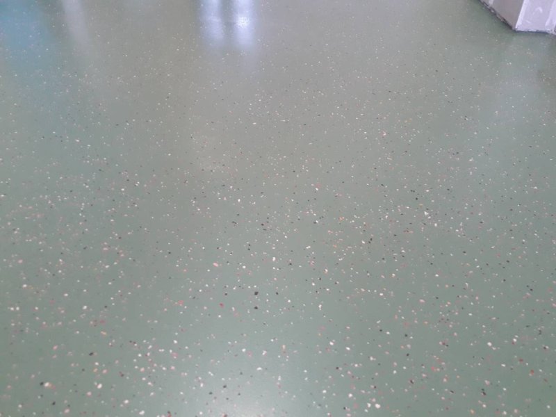 Наливной пол терраццо