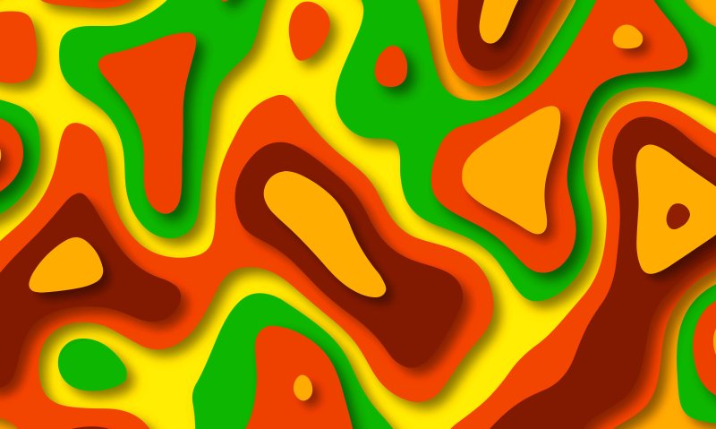 Разноцветная абстракция