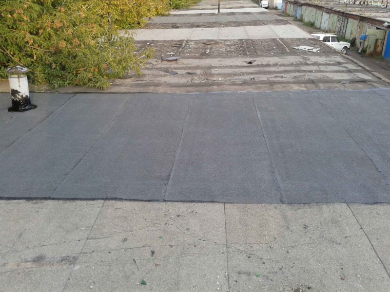 Мягкая кровля гаража