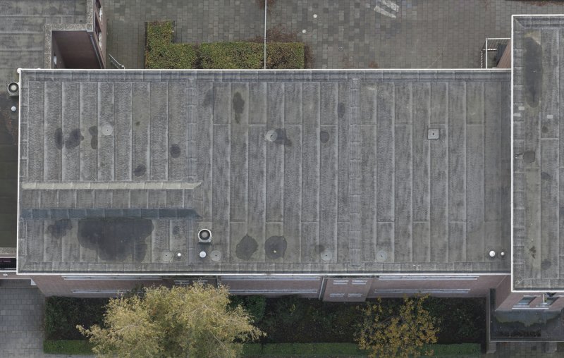 Текстура плоской кровли