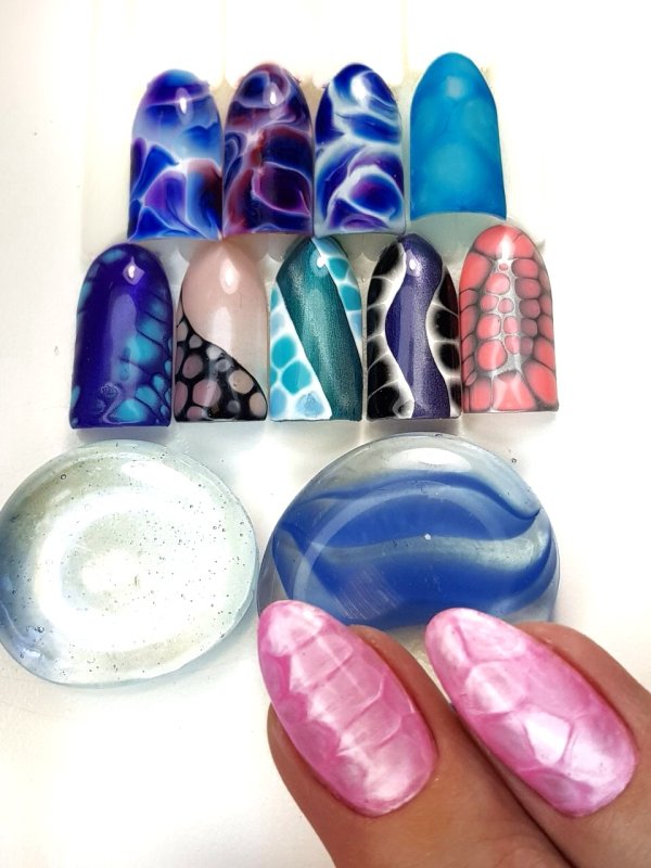 Текстуры на ногтях