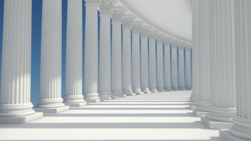 Колонны Греция Олимп