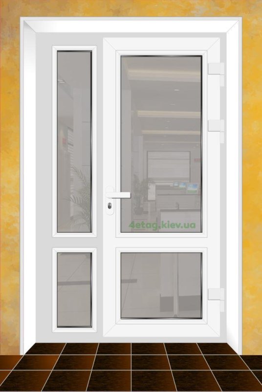 Штульповая дверь Rehau