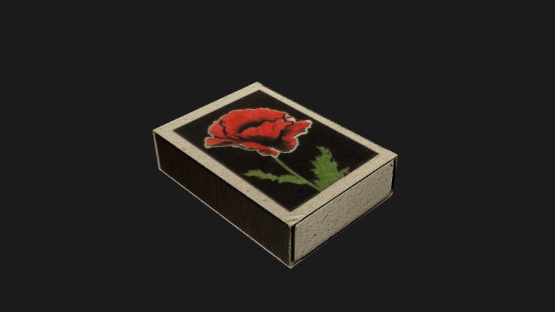 UV развертка коробки