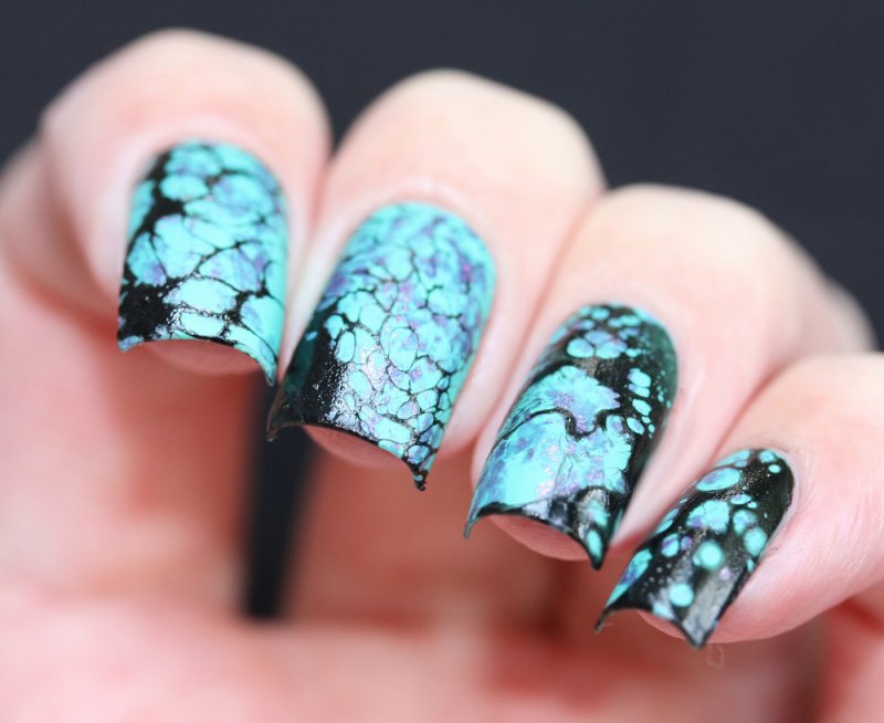 Мраморные ногти