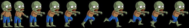 Спрайт зомби для констракт 3