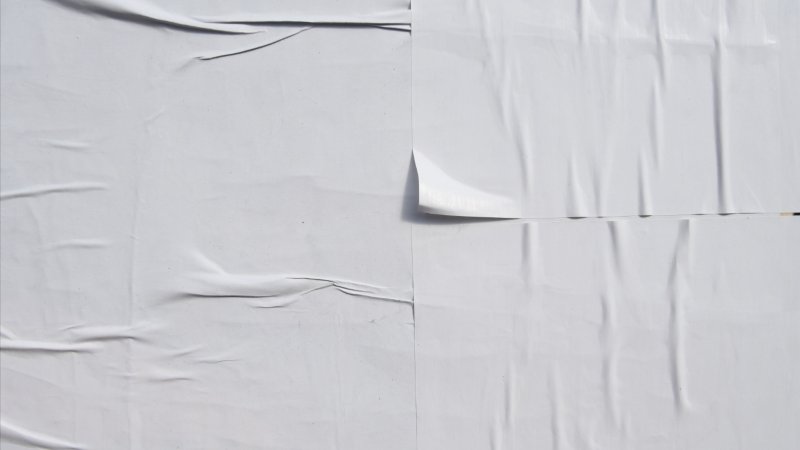 Фактура бумаги приклеенной