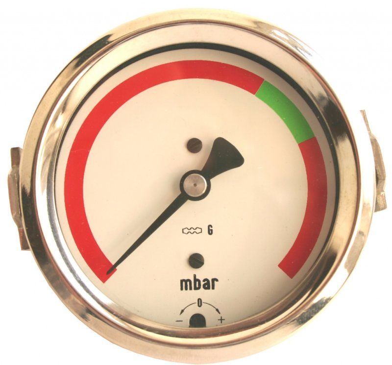 Манометр с 2 стрелками