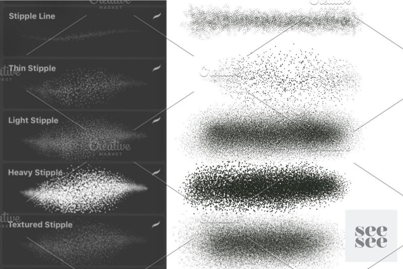 Шумная кисть для фотошопа