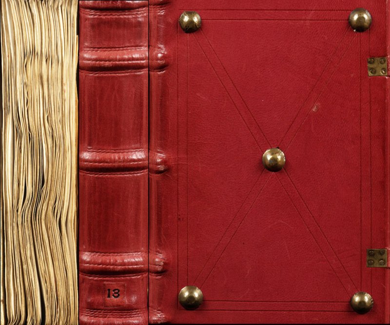 Старинный переплет