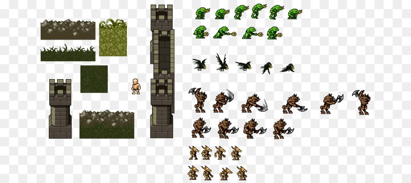 Стрелок спрайт вид сбоку