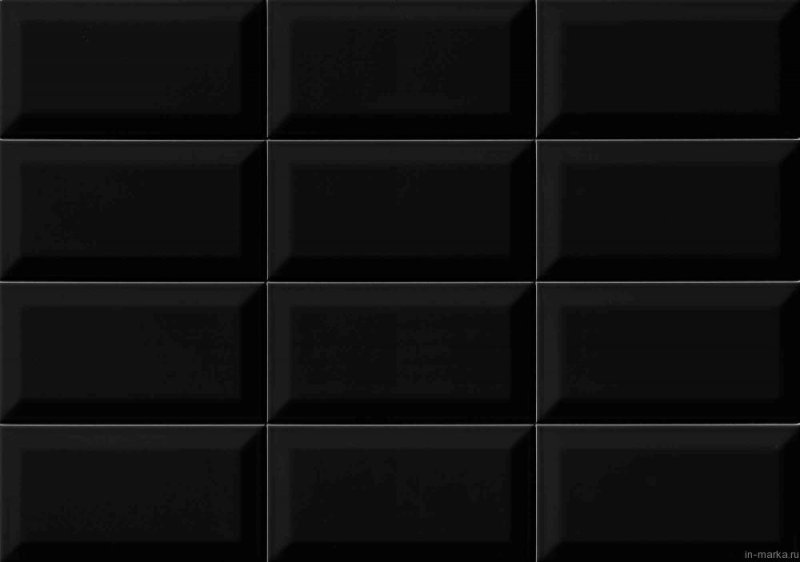 Плитка черная глянцевая