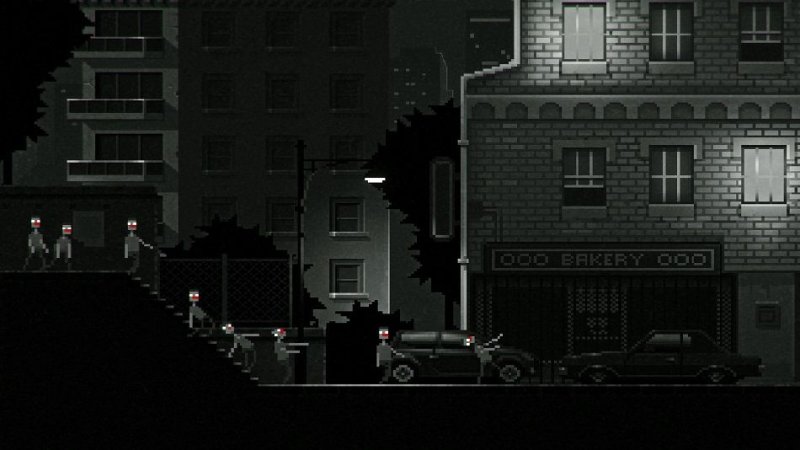 Пиксельная улица