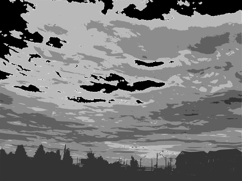 Стилизованные облака