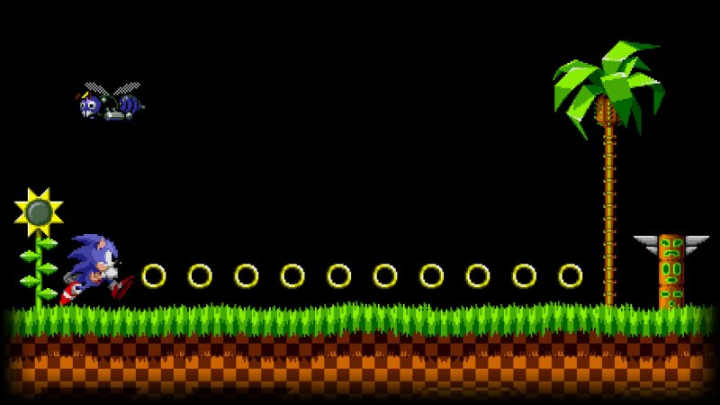 Игра Соник на Денди