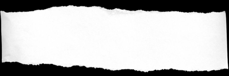 Рваный край бумаги