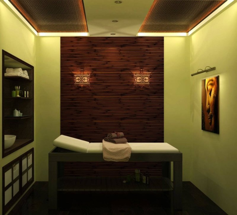 Интерьер массажного кабинета