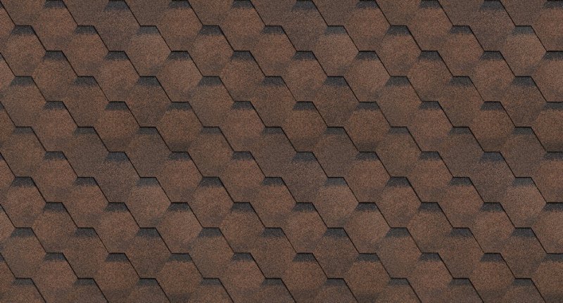 Шинглас финская Соната коричневый