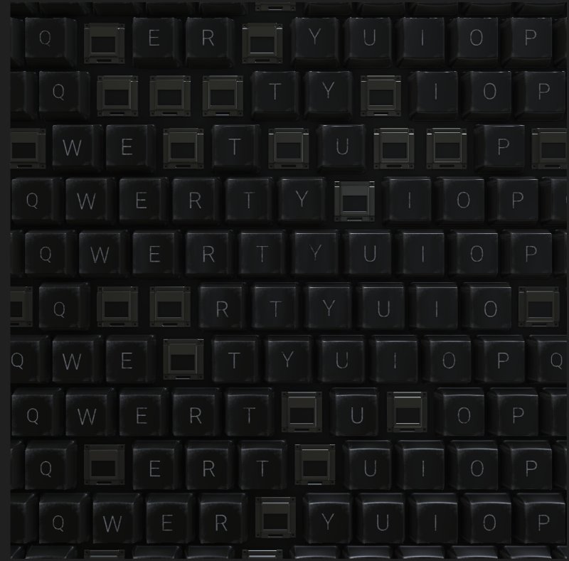 Текстура клавиатуры