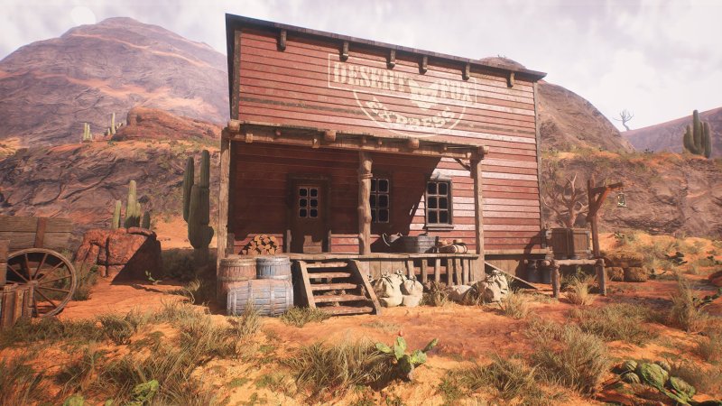 Дикий Запад Техас Салун