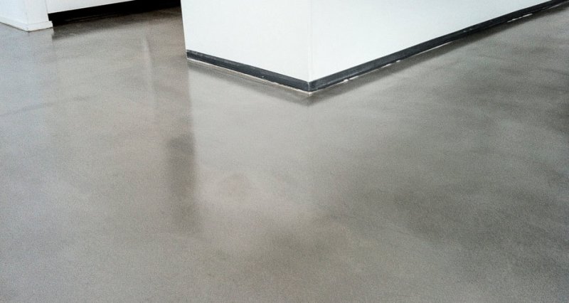 Наливной пол под бетон матовый