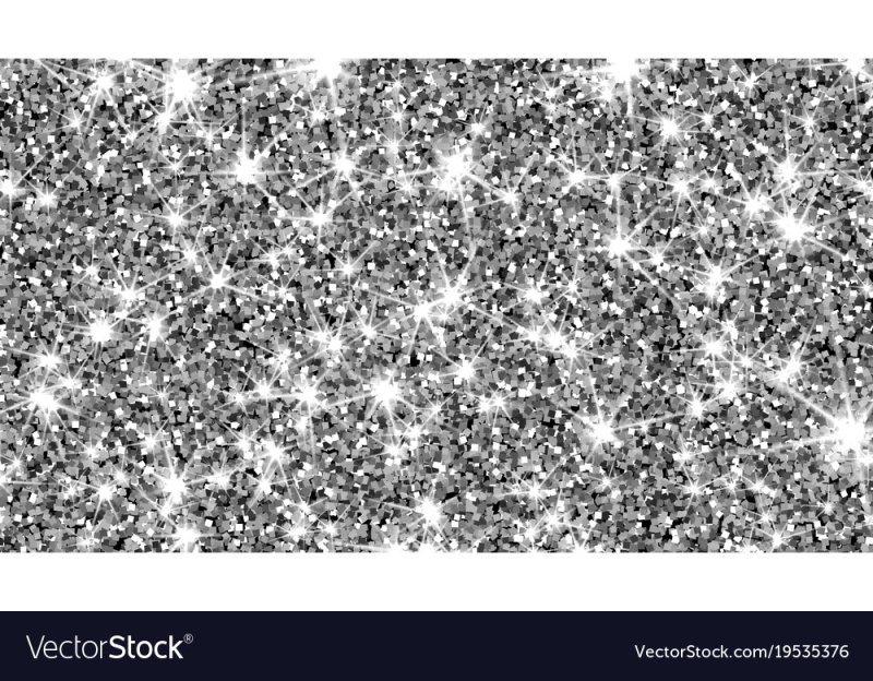 Серебристые блестки