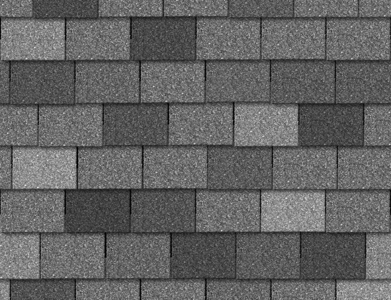 Серая гибкая черепица ТЕХНОНИКОЛЬ