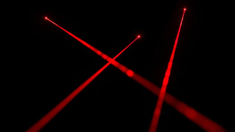 Красный лазер