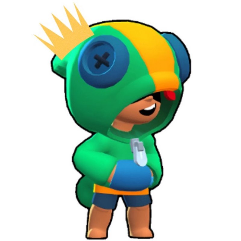 БРАВЛ старс персонажи Леон