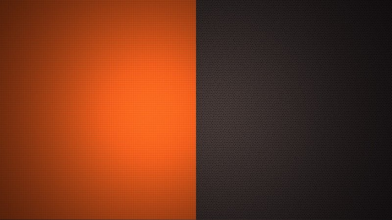 Черно оранжевый