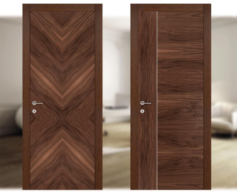 Двери Академия американский орех Noce