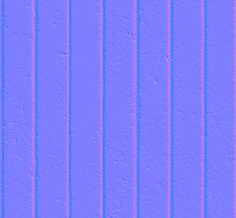 Карта нормалей дерево