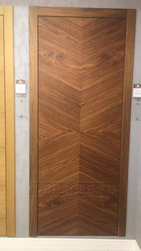 Двери фанерованные шпоном ясеня